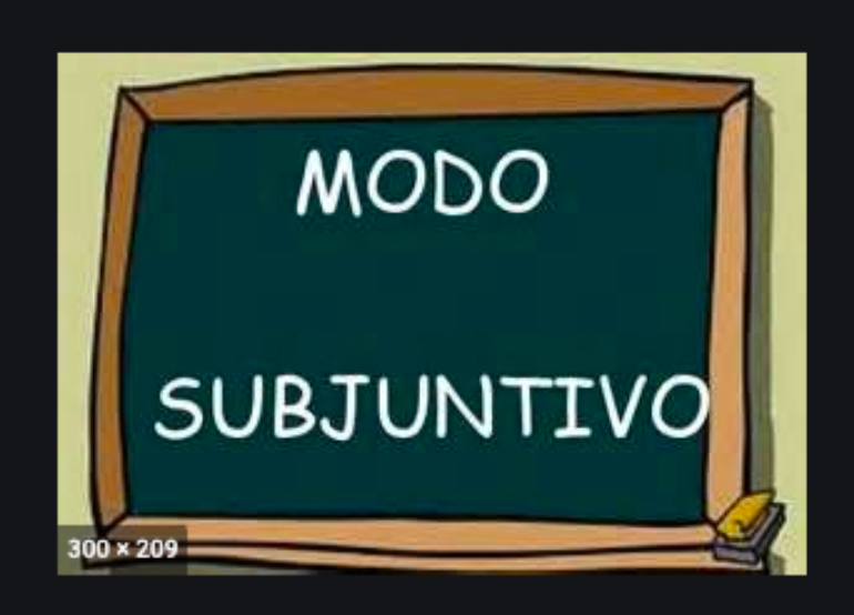 Субхунтив (Modo Subjuntivo) Субхунтив (Modo Subjuntivo)